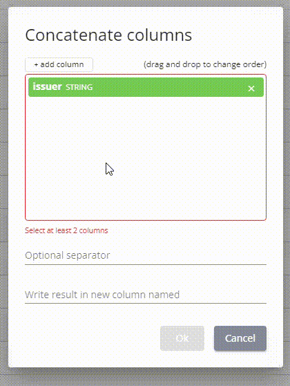Concatenazione colonne gif