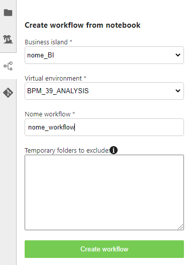 Conversione Notebook Workflow